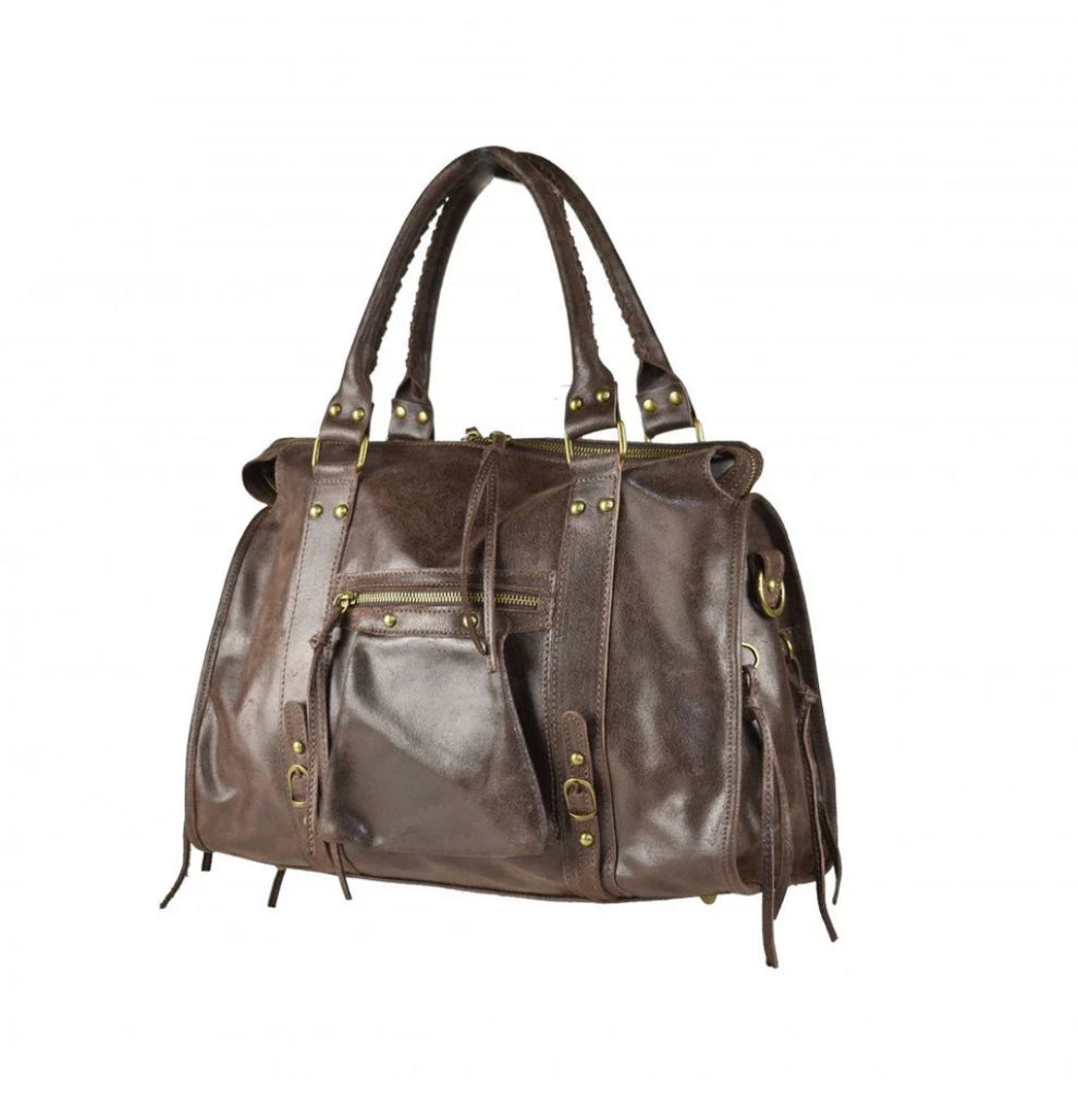 CITY bag big brown