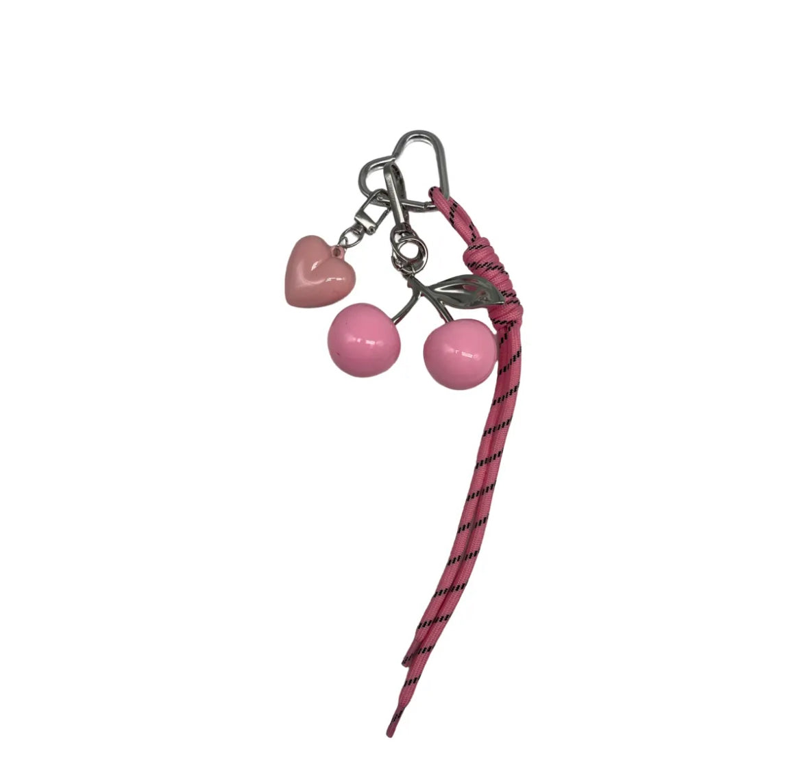 CHERRY PINK bag charm