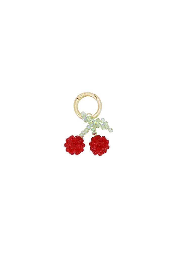 CHERRY bag charm