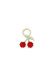 CHERRY bag charm