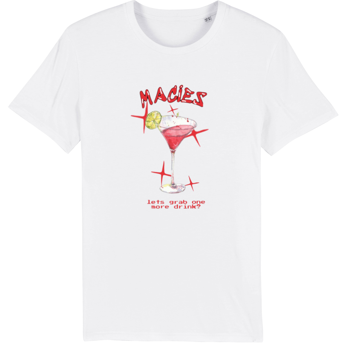 COCKTAIL RED tee