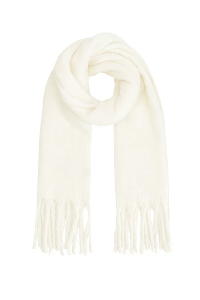 NARA scarf white