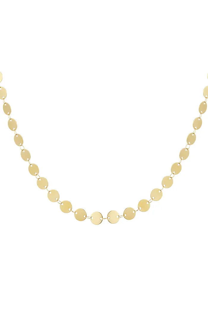 COIN necklace gold