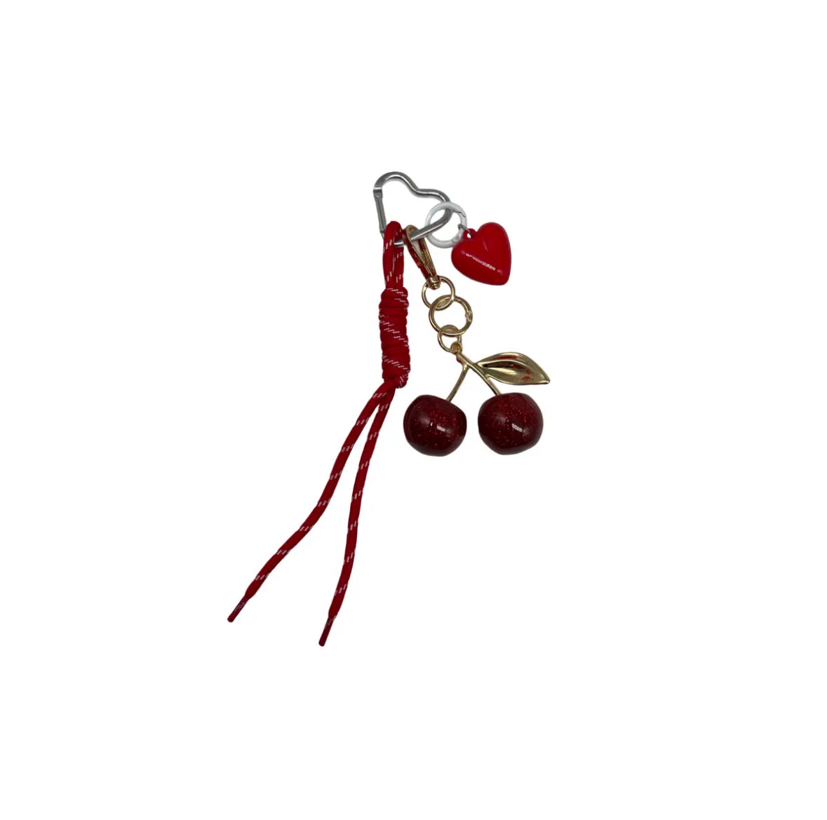 CHERRY LOVE bag charm